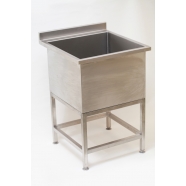 Small Stainless Steel Dog Wash Sink