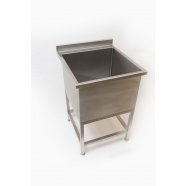 Large Stainless Steel Dog Bath 